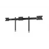 Triple monitor desktop mount expansion kit MULTIBRACKETS M VESA for 3 displays 24–32 inch up to 24 kg, aluminium/plastic, black