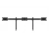 Triple monitor desktop mount expansion kit MULTIBRACKETS M VESA for 3 displays 24–32 inch up to 24 kg, aluminium/plastic, black