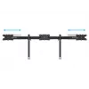 Triple monitor desktop mount expansion kit MULTIBRACKETS M VESA for 3 displays 24–32 inch up to 24 kg, aluminium/plastic, black