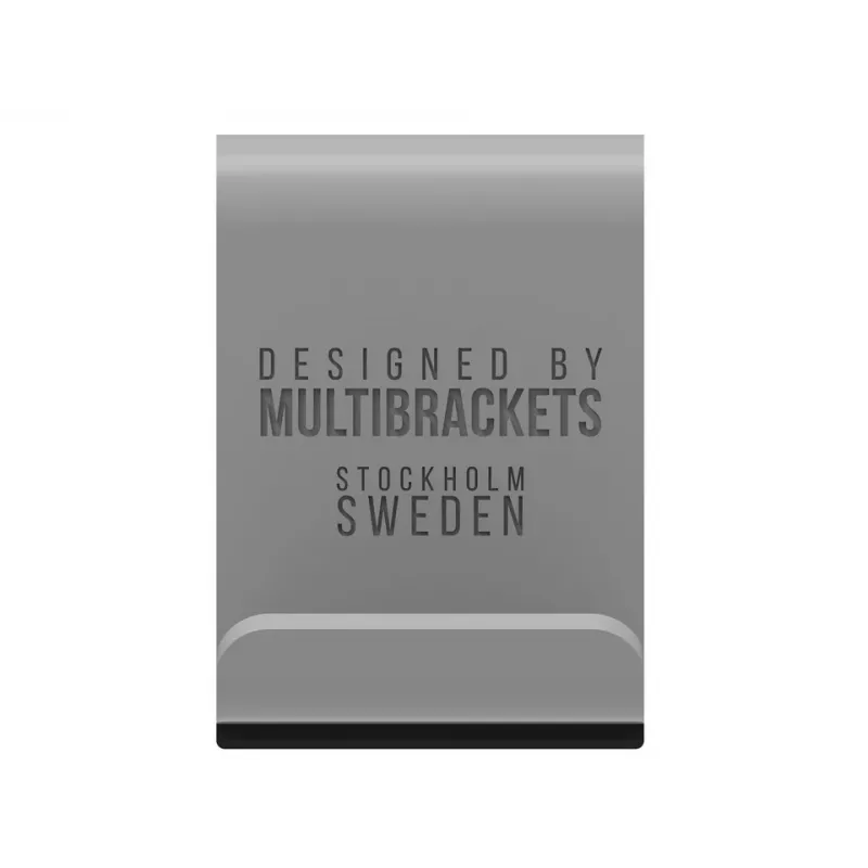 Multibrackets M Headset Holder Desk Silver, Headphone holder, Aluminium, 52 g, Silver