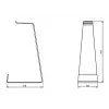 Headphone holder Multibrackets M Headset Holder Table stand Silver Aluminium