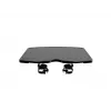Shelf Multibrackets M Public Floorstand Shelf Basic 150 Black Plastic Steel