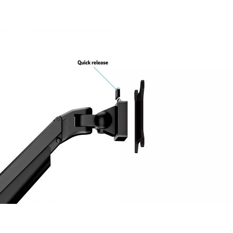 Multibrackets M VESA Gas Lift Arm Single Black HD