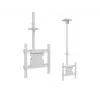 Multibrackets M Public Ceilingmount Medium Single White 3000 Max weight 30 kg Min screen 32 inch Max screen 55 inch