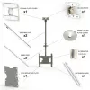 Multibrackets M Public Ceilingmount Medium Single White 3000 Max weight 30 kg Min screen 32 inch Max screen 55 inch