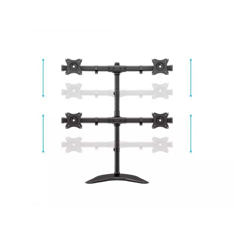 Multibrackets M Deskstand Basic Quad Freestanding Mount 32 kg 15-27 inch