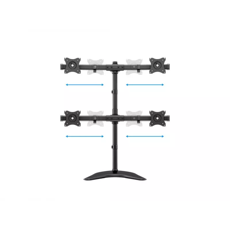 Multibrackets M Deskstand Basic Quad Freestanding Mount 32 kg 15-27 inch