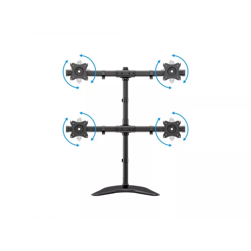 Multibrackets M Deskstand Basic Quad Freestanding Mount 32 kg 15-27 inch