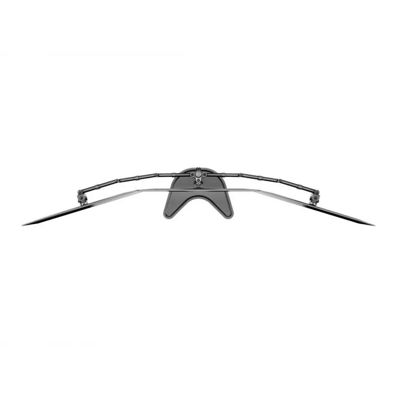 Monitor Desk Stand MULTIBRACKETS M Deskstand Basic Triple — 3-way, VESA 75x75–100x100, supports up to 24 kg, for 15 inch–27 inch screens, black