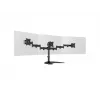 Monitor Desk Stand MULTIBRACKETS M Deskstand Basic Triple — 3-way, VESA 75x75–100x100, supports up to 24 kg, for 15 inch–27 inch screens, black