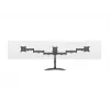 Monitor Desk Stand MULTIBRACKETS M Deskstand Basic Triple — 3-way, VESA 75x75–100x100, supports up to 24 kg, for 15 inch–27 inch screens, black
