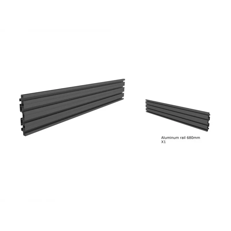 Rail Multibrackets M Pro Series Single Screen Rail 68cm Black