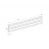 Rail Multibrackets M Pro Series Single Screen Rail 68cm Black