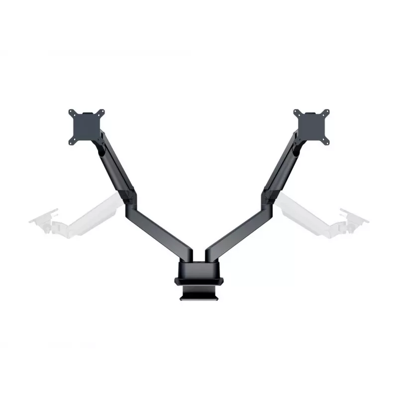 Multibrackets M VESA Gas Lift Arm Dual Side by Side Black Clamp 20 kg 15-32 inch