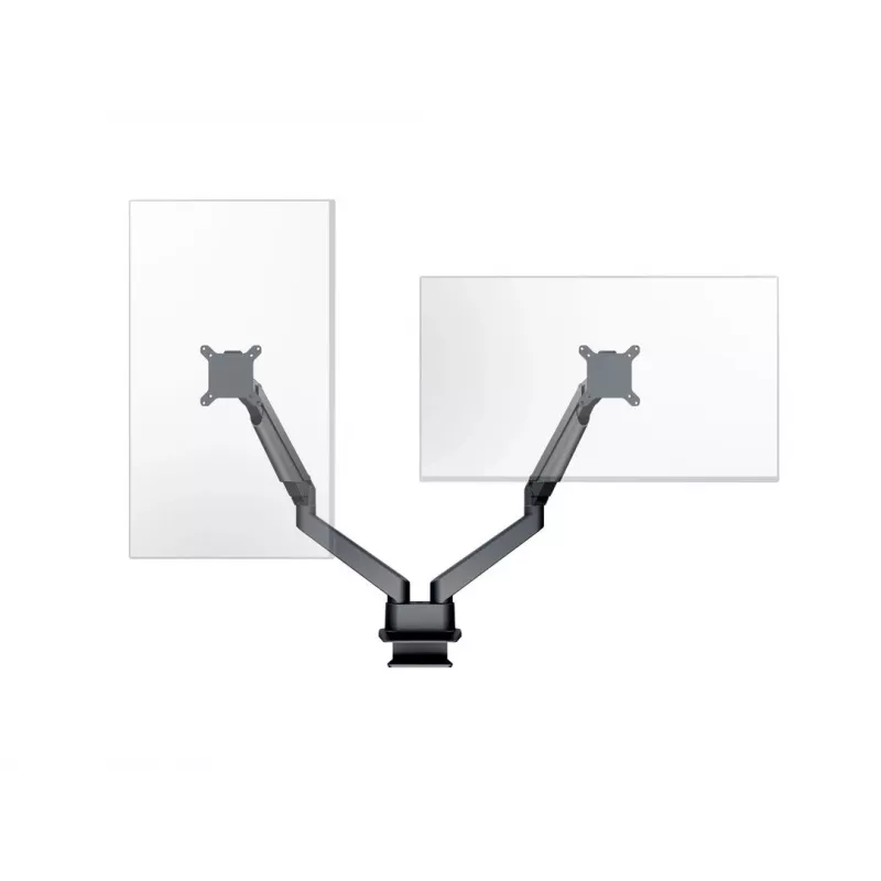 Multibrackets M VESA Gas Lift Arm Dual Side by Side Black Clamp 20 kg 15-32 inch