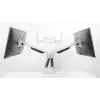 Multibrackets M VESA Gas Lift Arm Dual Side by Side Black Clamp 20 kg 15-32 inch