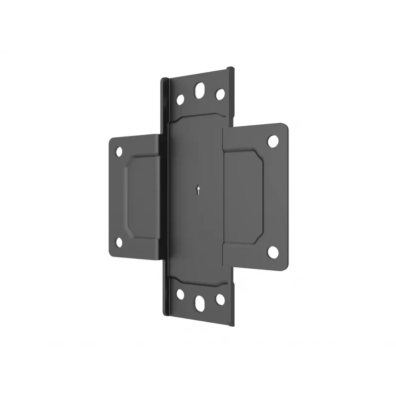 Multibrackets M Pro Series - Wallmount Plate Small, Wall plate, Black, Steel, 30 kg, Rail, M Pro Series