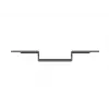 Multibrackets M Pro Series - Wallmount Plate Small, Wall plate, Black, Steel, 30 kg, Rail, M Pro Series