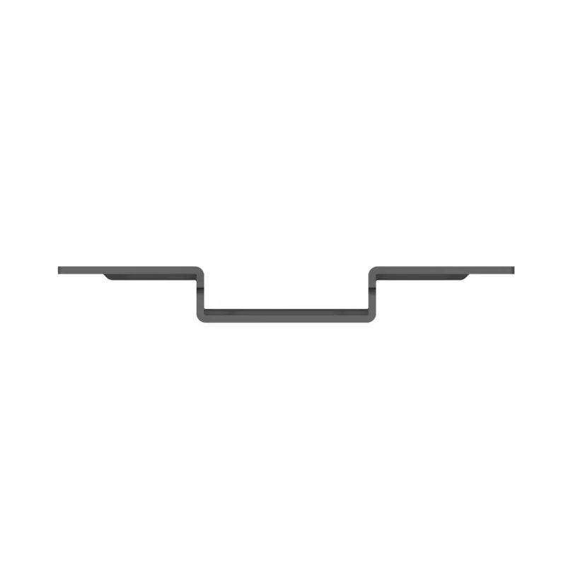 Multibrackets M Pro Series - Wallmount Plate Small, Wall plate, Black, Steel, 30 kg, Rail, M Pro Series