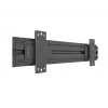 Multibrackets M Pro Series - Wallmount Plate Small, Wall plate, Black, Steel, 30 kg, Rail, M Pro Series