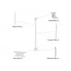 Ceiling Mount Multibrackets M Public Small Single White 1500 14 kg 10-32 inch