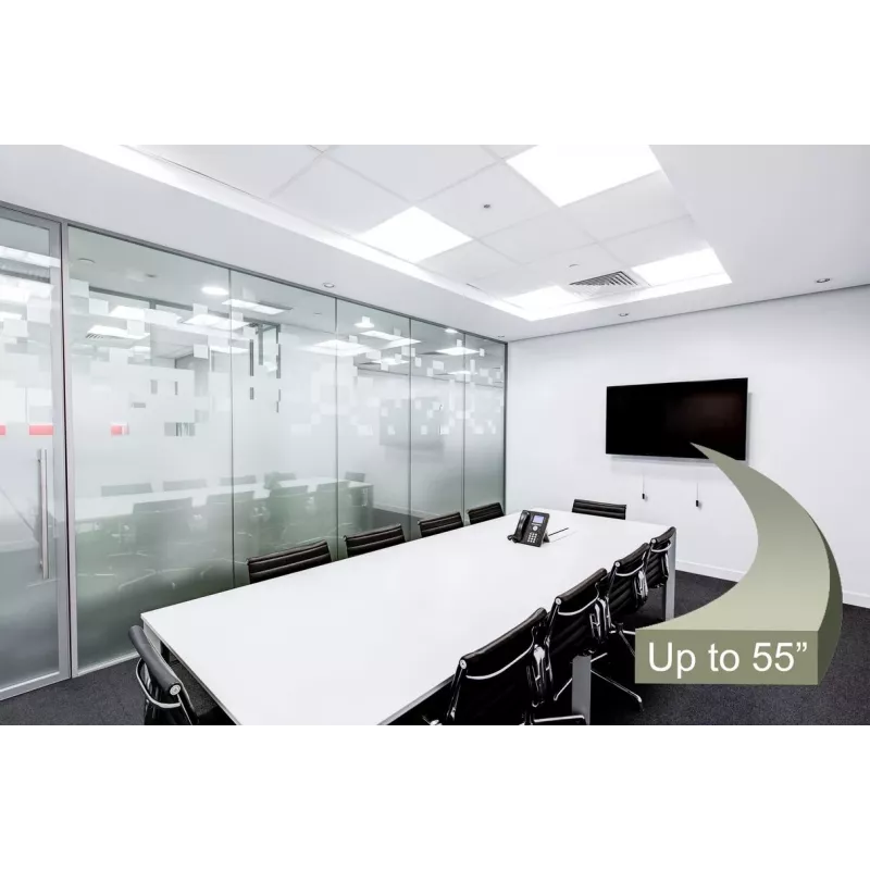 Multibrackets M VESA Wallmount Super Slim Tilt 400 MAX, 81.3 cm (32 inch), 139.7 cm (55 inch), 100 x 100 mm, 400 x 400 mm, Plastic, Steel, Black