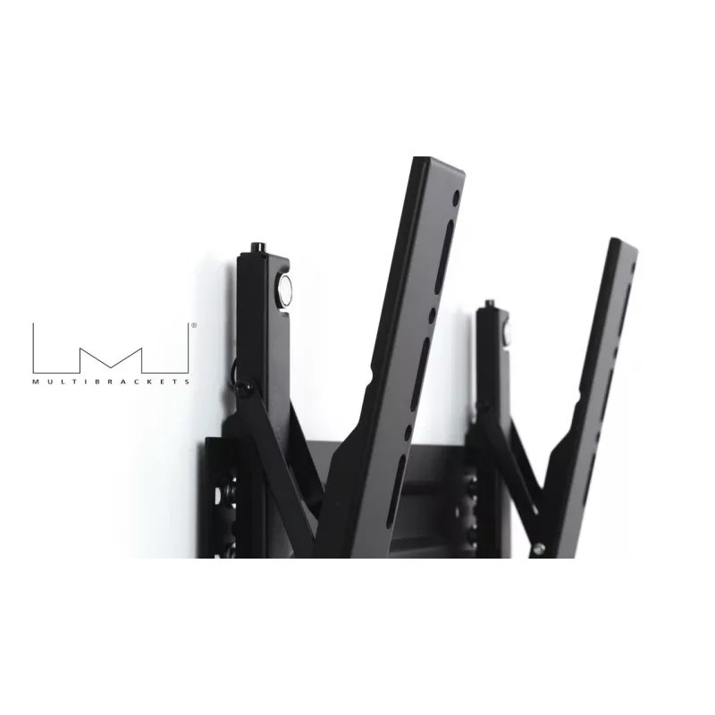 Multibrackets M VESA Wallmount Super Slim Tilt 400 MAX, 81.3 cm (32 inch), 139.7 cm (55 inch), 100 x 100 mm, 400 x 400 mm, Plastic, Steel, Black