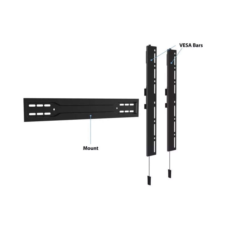Multibrackets M VESA Wallmount Super Slim Fixed 600 MAX 35 kg 32-100 inch
