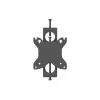 Multibrackets M Pro Series - Monitor Mount Flex Pro 75/100, Bracket, Black, Steel, 20 kg, Ceiling/Floor, Pro Series