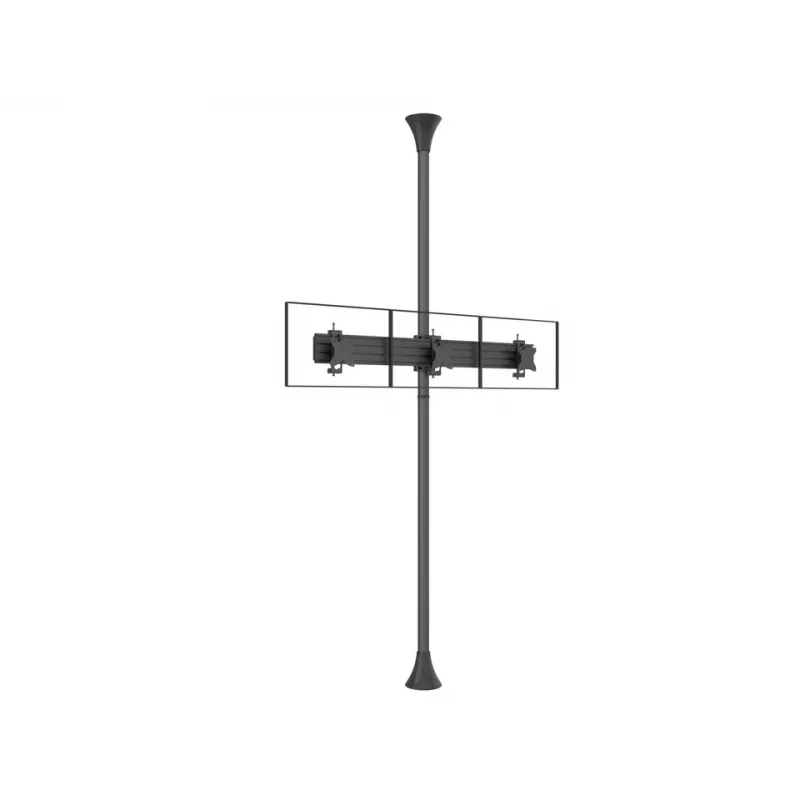 Multibrackets M Pro Series - Monitor Mount Flex Pro 75/100, Bracket, Black, Steel, 20 kg, Ceiling/Floor, Pro Series