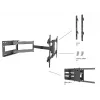 Multibrackets M Universal Long Reach Arm 1010mm HD Single 40kg 42-75 inch