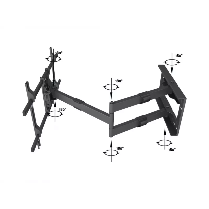 Multibrackets M Universal Long Reach Arm 1010mm HD Single 40kg 42-75 inch