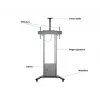 Multibrackets M Motorized Floorstand 120 kg Black incl cabinet & camerashelf