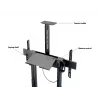 Multibrackets M Motorized Floorstand 120 kg Black incl cabinet & camerashelf