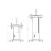 Multibrackets M Motorized Floorstand 120 kg Black incl cabinet & camerashelf