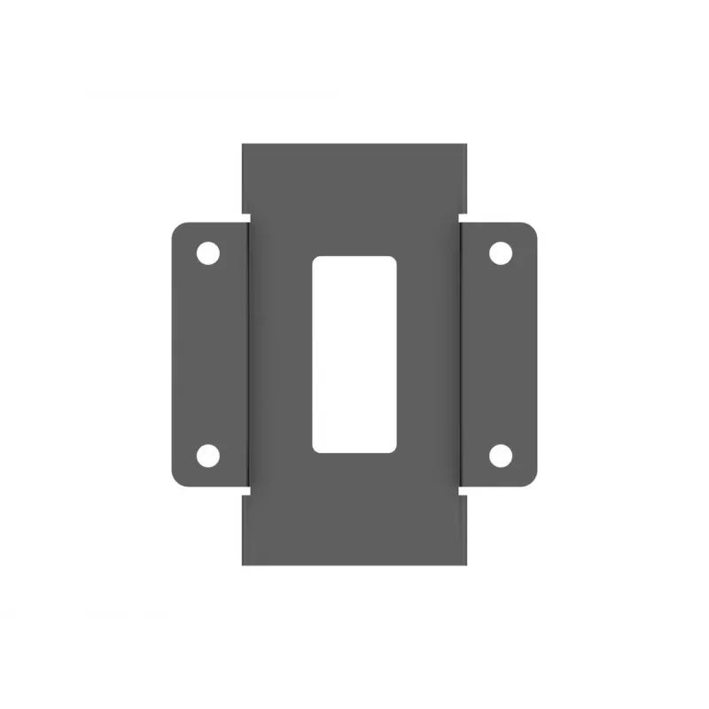 Device plate Multibrackets M Pro Series Connecting plate Black Steel 2.1 kg