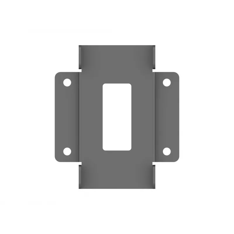 Device plate Multibrackets M Pro Series Connecting plate Black Steel 2.1 kg
