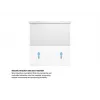 Multibrackets M 1:1 Manual Projection Screen 240x240, 135 inch White Edition