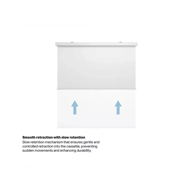 Multibrackets M 1:1 Manual Projection Screen 240x240, 135 inch White Edition