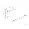 Multibrackets M 1:1 Manual Projection Screen 240x240, 135 inch White Edition