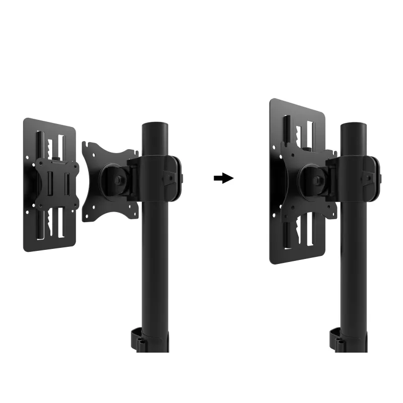 Multibrackets M VESA Monitor Slider Black Clamp 8 kg 13 to 27 inch