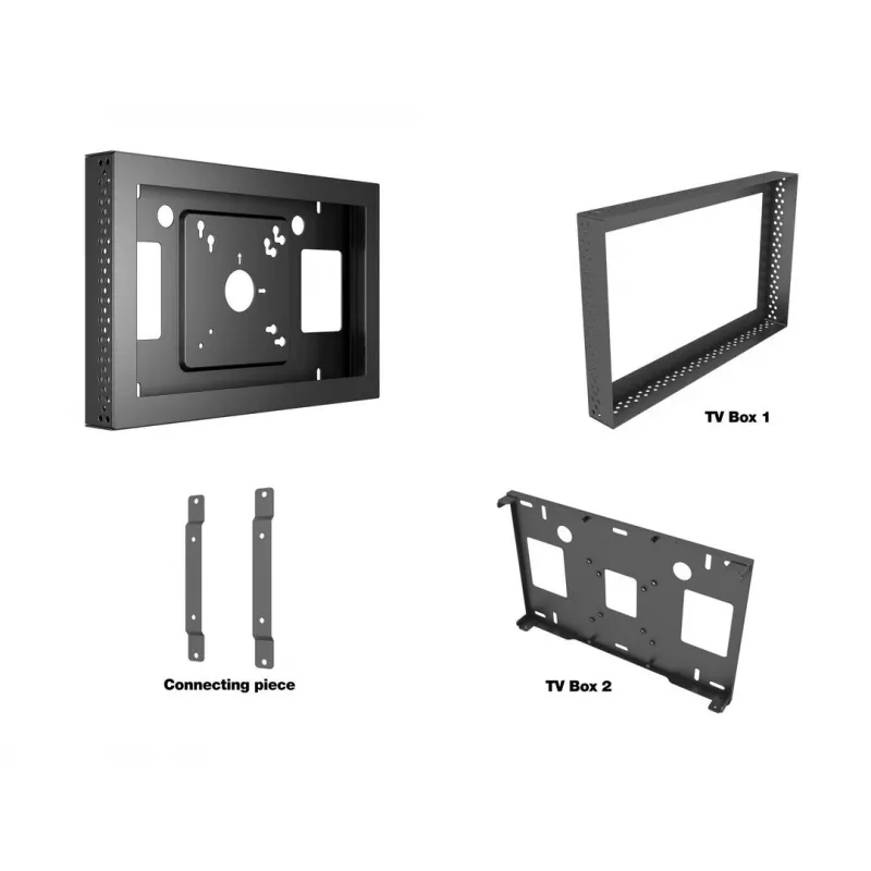 Multibrackets M Pro Series - Enclosure 13 inch QB13R & QB13R-T Black