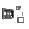 Enclosure MULTIBRACKETS M Pro Series for ELO 10 inch – steel, black, 2 kg