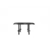 Grommet base MULTIBRACKETS M Deskmount HD — aluminium housing, black, Ø 21 cm, H 40 mm, 500 g