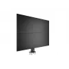 Grommet base MULTIBRACKETS M Deskmount HD — aluminium housing, black, Ø 21 cm, H 40 mm, 500 g