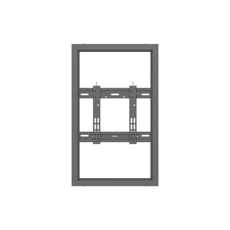 Multibrackets M Pro Series Enclosure 32 inch Wall Small Black Steel Landscape/Portrait
