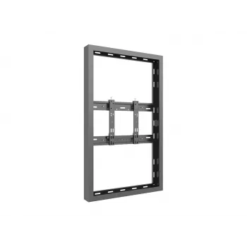 Multibrackets M Pro Series Enclosure 43 inch Small Black Steel Landscape/Portrait