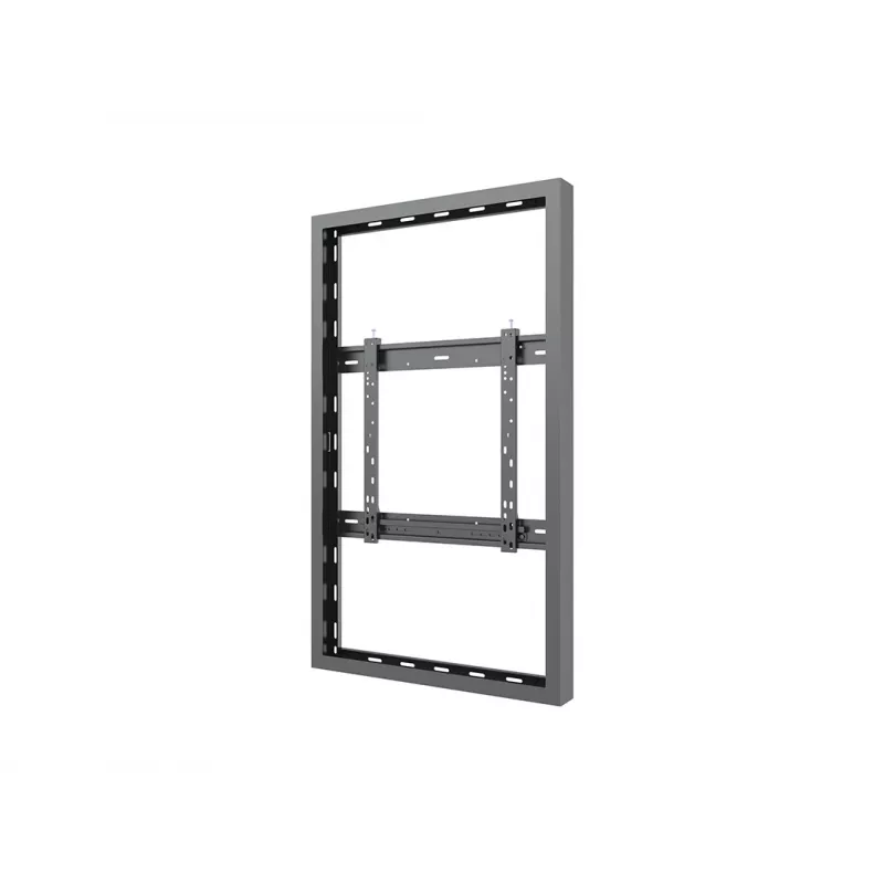 Multibrackets M Pro Series Enclosure 50 inch Wall Medium Black Steel Landscape/Portrait