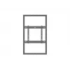 Multibrackets M Pro Series Enclosure 50 inch Wall Medium Black Steel Landscape/Portrait