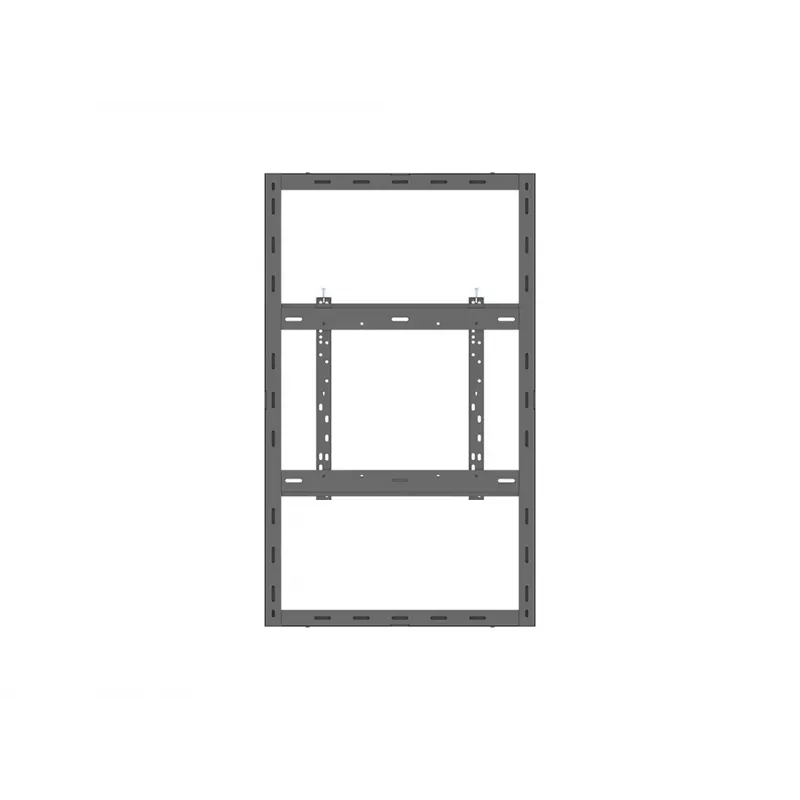 Multibrackets M Pro Series Enclosure 50 inch Wall Medium Black Steel Landscape/Portrait